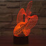Touch Dimming Led Night Light Decoration Atmosphere Lamp Novelty Lighting Colorful 100 3d Christmas Light Abstract - 2