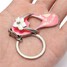 Keychain Keyring Pendant Cute Metal Car Zinc Alloy Keyfob - 6