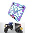 Rear Stainless Steel Universal Colorful 6mm Motorcycle License Plate CNC Holder Honda Suzuki - 2