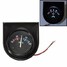 Meter 52mm Ammeter Universal Car Black Pointer White Led Light - 1