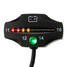 Battery Voltage Indicator 12V Pad LED Motorcycle Car Universal Waterproof Meter - 6