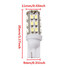 White Xenon T10 30SMD Backup Reverse Light Bulb 7000K - 3