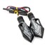 Motorcycle Turn Signal Indicators Blue Lamp LED Light Amber - 3