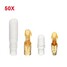 Female Bullet Terminal Connector 3.9mm Colour Brass Male Wire Sets - 3