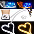 Light White Amber DRL Switchback 30cm Strip Headlight LED - 1