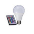 High Power Led Ac 85-265v Rgb E27 15w Remote-control 1 Pcs - 1