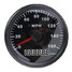 Car Truck Stainless Steel Motocycle GPS Speedometer 85mm Black - 1
