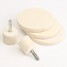 Felt Wheel Cerium Oxide Powder Polishing Kit Polishing Drill Adapter Pad - 6