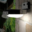 Wall Garden Light Led Smd White Pir Solar Mount Motion Sensor - 2