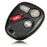 Clicker Keyless Fob Case Shell Remote Entry Key 4 Button Pad - 3