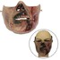 Zombie Military Party Skull Skeleton Halloween Costume Half Face Mask - 3