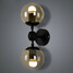 Glass Wall Lights Outdoor Ecolight Rustic/lodge Metal Wall Sconces Indoor Ball 1156 - 1