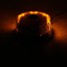 Magnetic Car Amber LED 16W Emergency Flashing Circular Warning Light Strobe - 8