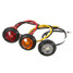 Car Van Truck Trailer LED lamp Amber Red White 12V 24V Universal Side Marker Light - 6