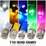 Super Bright Car Bulb 5SMD Wedge Lamp 5050 LED Green T10 194 168 - 2