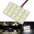 Interior Dome Door Reading Panel Light 15SMD Car White LED - 1