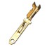 Spade Male 2.8mm Crimp 2 Way Terminal Connector Motorcycle Brass - 2