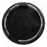 Blank Logo Cap Covers Car Wheels 50MM Black Centre - 4