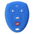 Silicone Key Cover Chevrolet 5 Buttons Case Shell - 3