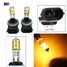 3000K-3500K A pair of HID Xenon Light Bulbs Lamps DC12V Yellow - 2