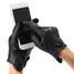 Touch Screen Gloves Riding Racing Bike Motorcycle Leather Protective Armor Black - 9