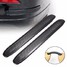 Carbon Colloid Guard Protection Anti-Scratch 2Pcs Front Rear Bumper Corner Decoration Strip - 4