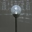 1-led Solar Lawn Glass Steel Crackle - 5