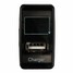 2.1A USB Port Dashboard Vigo Car Chargers Toyota Interface Voltmeter Phone - 1