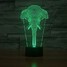 100 Color-changing 3d Illusion Led Table Lamp Night Light Amazing Shape - 4