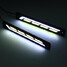 Car Auto Light DRL 2Pcs LED Strip Daytime Running Driving COB Flexible Colors - 6
