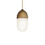 Finish Wooden Carbon Chrome Corn Pendant Lamp Steel - 4