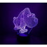 Usb Pattern Dog 3d 100 Led Night Light - 2