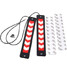 Auto COB 2Pcs 480LM Flexible Car Light DRL LED Strip Daytime Running Driving 6000K - 8