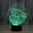 Christmas Light Novelty Lighting Led Night Light Wars Touch Dimming Star Colorful 3d 100 - 3