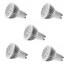 Gu10 Spot Lights 5pcs 5leds 85-265v Warm - 1