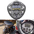 Motorcycle Headlight Low Beam Light 60W High Beam Victory Polaris LED lamp - 1