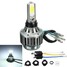 COB 6000K 32W H4 Hi Lo Lamp 3000LM Motorcycle LED Headlight Bulb - 1