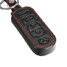 CX7 Key Protector CX9 4 Button Case Cover Mazda 3 Black Leather Remote - 5