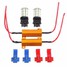 Turn Signal Light Lamp Car Dual Color Bulbs Switchback Resistors Pair - 1