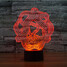 Christmas Light Led Night Light Touch Dimming 3d Abstract Novelty Lighting 100 Decoration Atmosphere Lamp - 2
