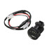 2.1A 1A Voltage Voltmeter 12V Car Motorcycle Dual USB Charger Socket LED Light - 4