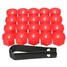 17MM Bolt Caps 20pcs ABS Plastic Tool Key Covers AUDI Wheel Nut - 3