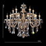 Luxury Cognac Color Crystal Lights Living Modern - 6