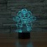 Amazing Color-changing 3d Illusion 100 Table Lamp Shape Led - 7