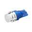 Blue W5W Pair Turn Signal Lamp T10 1.5W 12V Wedge LED Side Maker Light Car - 8