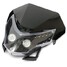White Led Light ABS Plastic Motorcycle 12V 10W Headlight Fairing DirtBike Most - 5