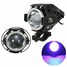Spot 2Pcs Headlight Angel Eyes Lamp Body U7 Blue Light Waterproof Motorcycle LED Foglight - 10