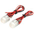 Motorcycle License Plate Screw Brake Lights LED Lamp Taillights - 2