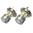 Pair 12V H7 Bulbs White SMD LED Fog Daytime Light 6000K Projector Headlight - 4