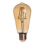 E26/e27 Led Globe Bulbs 1 Pcs Ac 110-130 V Dimmable St64 8w Decorative Warm White Cob - 1